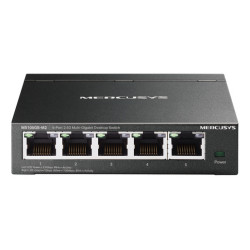 SWITCH 5P RJ45 2.5G MERCUSYS   DESKTOP - CUSTODIA IN ACCIAIO - PLUG AND PLAY