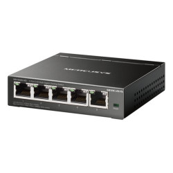 SWITCH 5P RJ45 2.5G MERCUSYS   DESKTOP - CUSTODIA IN ACCIAIO - PLUG AND PLAY