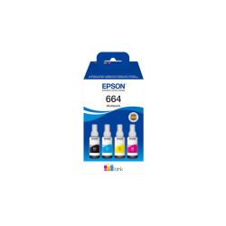 MULTIPACK EPSON 664  4 COL X ET-2500/2550/2600/2650/4500/14000