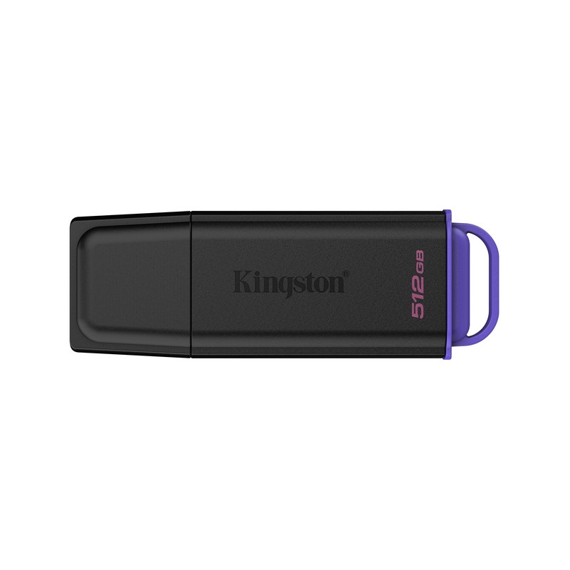 FLASH DRIVE USB3.2 512GB KINGSTON  EXODIA NERO+VIOLA