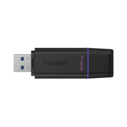 FLASH DRIVE USB3.2 512GB KINGSTON  EXODIA NERO+VIOLA