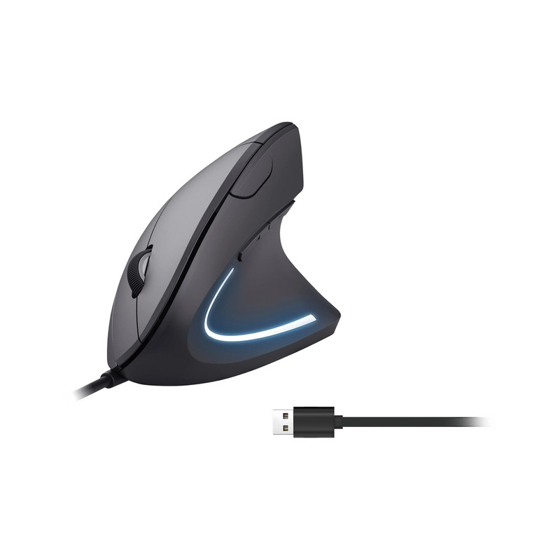MOUSE ERGONOMICO VERTICALE  EQUIP  CON CAVO