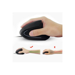 MOUSE ERGONOMICO VERTICALE  EQUIP  CON CAVO