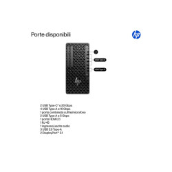 WORKSTATION HP AI Z1 G1I 16LT D4TB5ET U9-285 32DDR5 5600MT/S 1TBSSD W11PRO 3YNBD