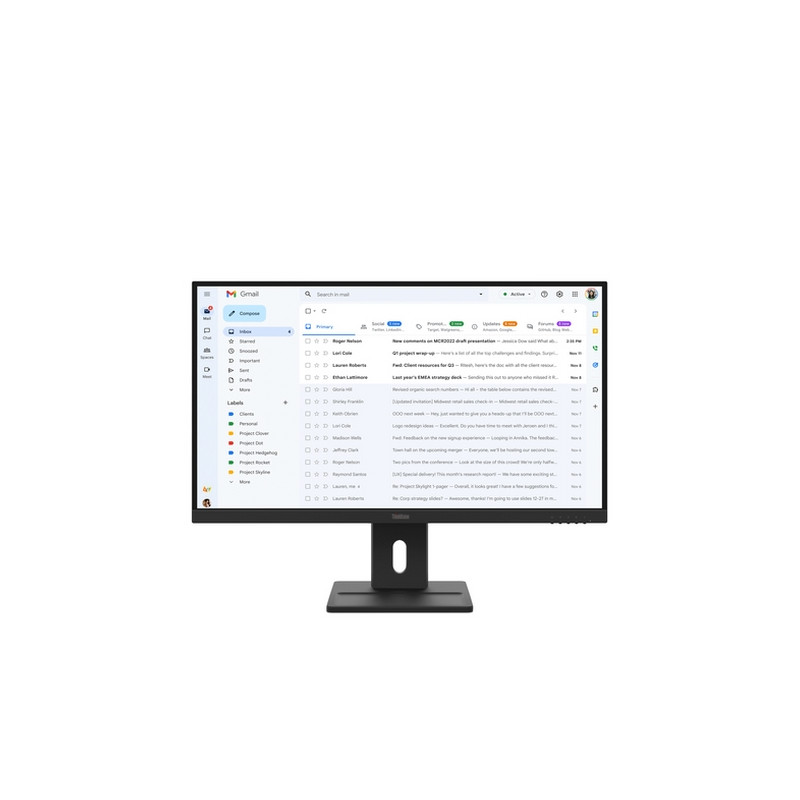 MONITOR LENOVO THINKVISION E27-40  27"FHD IPS AG 16:9 BLK 4MS 300CD/M2 3Y MM VES