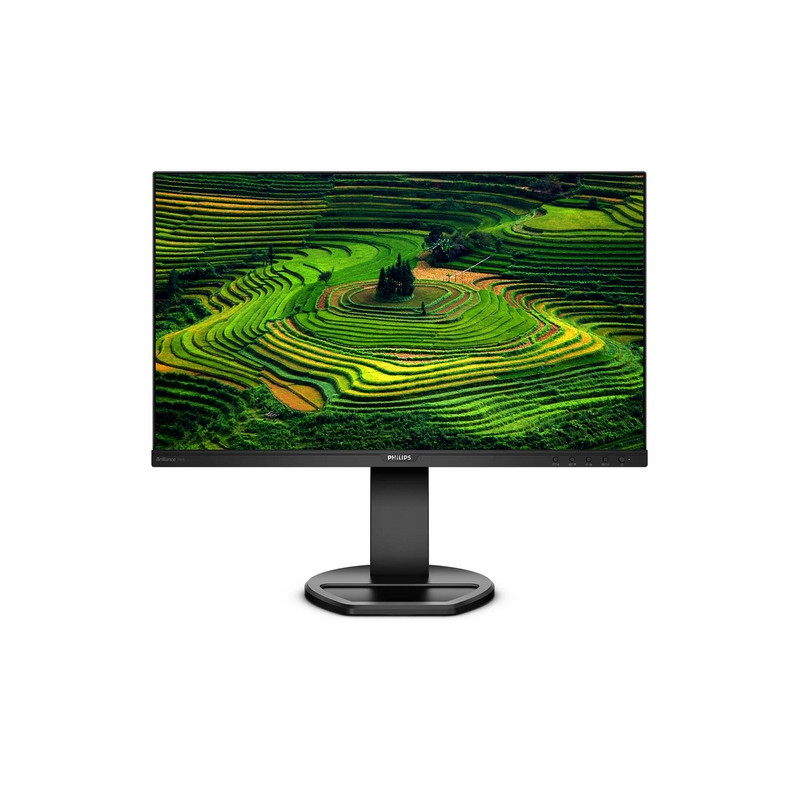MONITOR PHILIPS LCD IPS LED 23.8" WIDE  5MS MM FHD 1000:1 BLACK VGA DVI HDMI DP