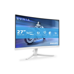 MONITOR PHILIPS LCD FAST VA LED 180HZ 27" WIDE  0.5MS QHD 5000:1 WHITE 2XHDMI DP