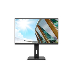 MONITOR AOC LCD VA LED 31.50" WIDE  4MS MM QHD 3000:1 BLACK 2XHDMI DP REG.ALTEZZ
