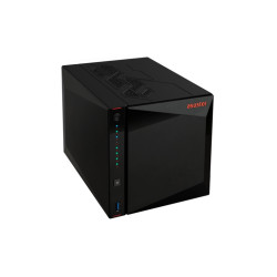 NAS ASUSTOR  X 4HDD/SSD 3.5"/2.5"SATA3 6GB/S -NO HD- QUAD CORE 2.0GHZ-4GB DDR4 S