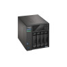 NAS ASUSTOR  X 4HDD/SSD 3.5"/2.5"SATA3 6GB/S -NO HD- QC 2.0GHZ-4GB DDR4-2P 2.5GB