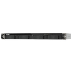NAS QNAP  4HD 3,5"/2,5"SATA 6GBPS -NO HD-1U RACK 2P X 2.5GBE-USB3.2-4GB -QUADCOR