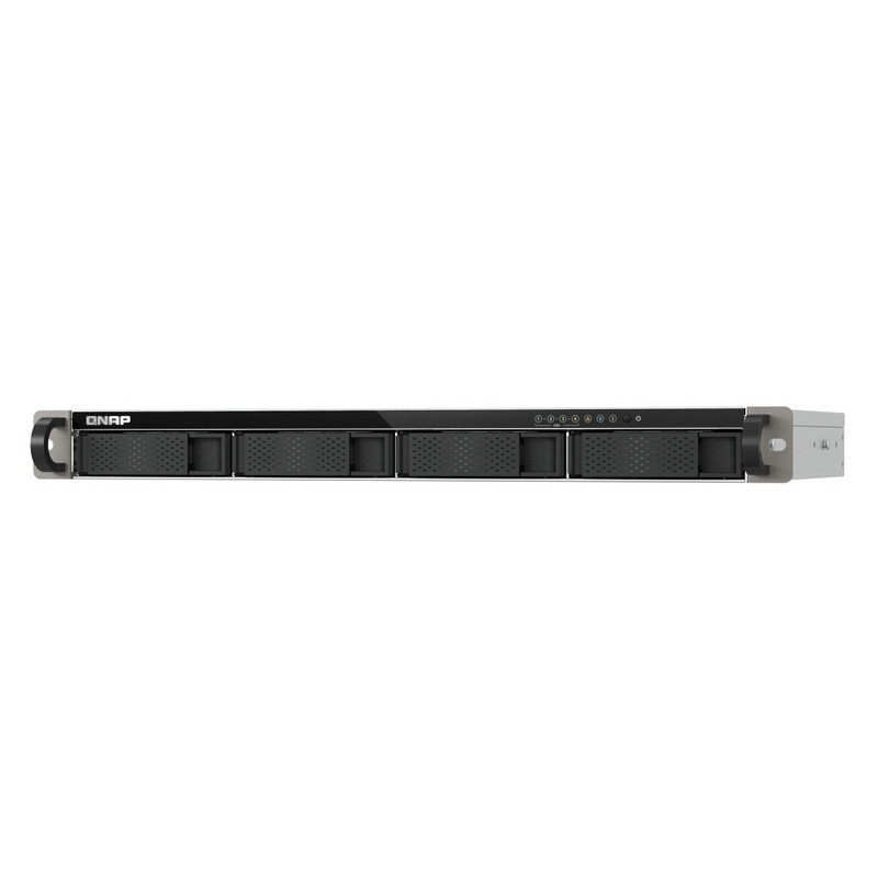 NAS QNAP  4HD 3,5"/2,5"SATA 6GBPS -NO HD-1U RACK 2P X 2.5GBE-USB3.2-4GB -QUADCOR