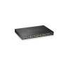 SWITCH ZYXEL  44P GIGA POE +4P DUAL GIGABIT+2P SFP, IPV6,VLAN, NEBULAFLEX RACK 1