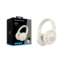 CUFFIE+MICROFONO CONCEPTRONIC  COL. CREMA BLUETOOTH 5.4 - DURATA BATT.30H-MICROF